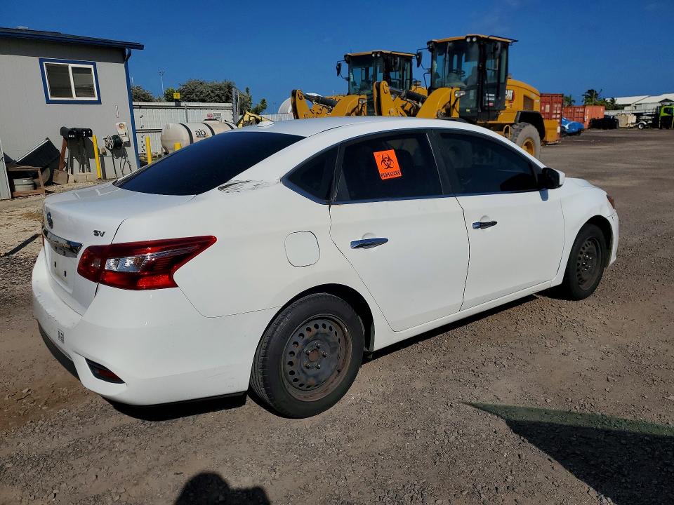 2017 Nissan Sentra მანქანა იყიდება აუქციონზე, vin: 3N1AB7APXHY286589, აუქციონის ნომერი: 53654806