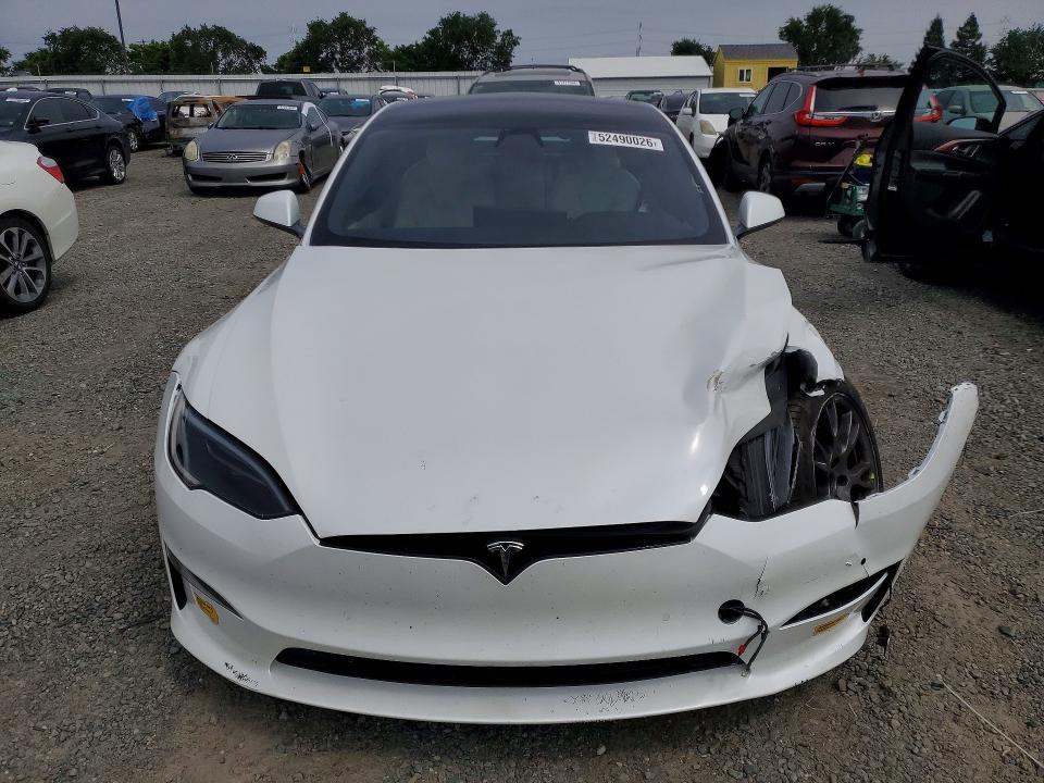 Aukcja sprzedaży 2022 Tesla Model S, vin: 5YJSA1E55NF483624, numer aukcji: 52490026