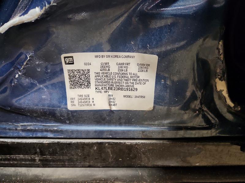 Aukcja sprzedaży 2024 Buick Envista, vin: KL47LBE23RB191629, numer aukcji: 54184486