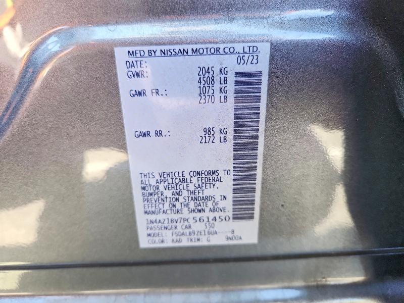 Продаж на аукціоні авто 2023 Nissan Leaf, vin: 1N4AZ1BV7PC561450, номер лоту: 52968556