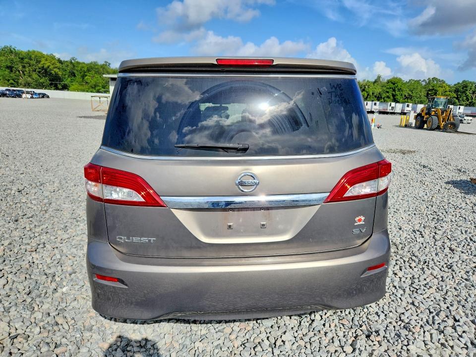 2015 Nissan Quest მანქანა იყიდება აუქციონზე, vin: JN8AE2KP6F9122768, აუქციონის ნომერი: 54416756
