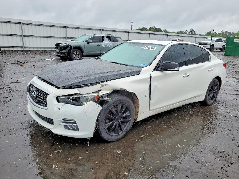 54692246 :رقم المزاد ، JN1BV7AR7FM398523 vin ، 2015 Infiniti Q50 مزاد بيع