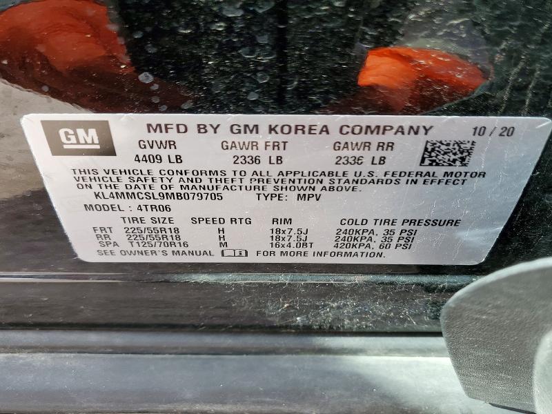 Продажа на аукционе авто 2021 Buick Encore Gx, vin: KL4MMCSL9MB079705, номер лота: 52409396