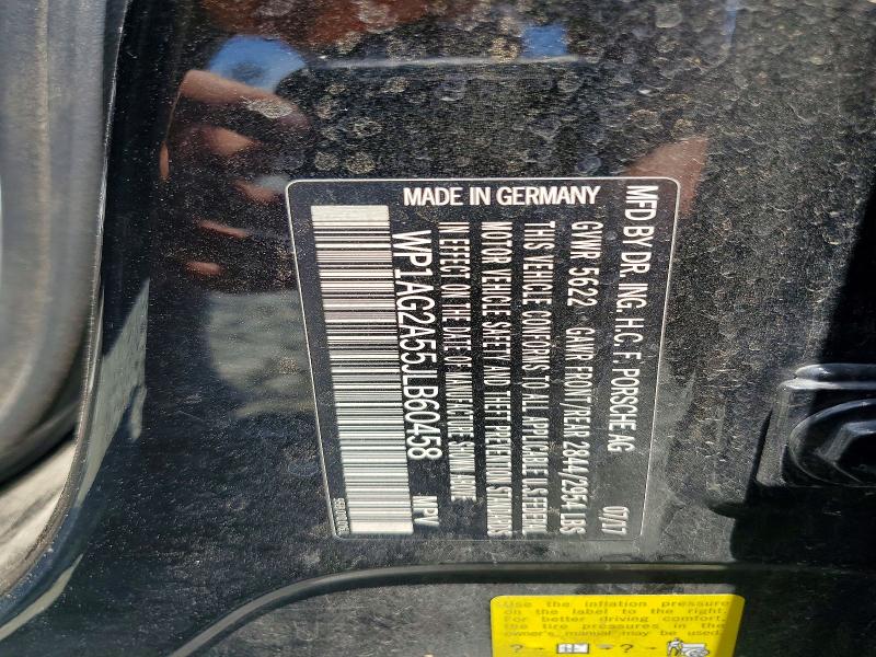 Aukcja sprzedaży 2018 Porsche Macan, vin: WP1AG2A55JLB60458, numer aukcji: 54775636