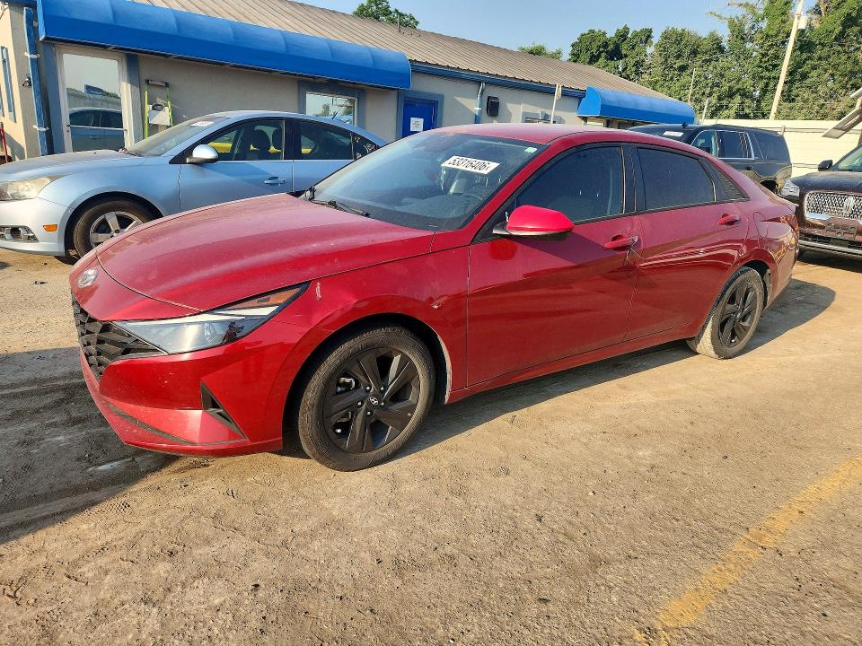 Продажа на аукционе авто 2021 Hyundai Elantra, vin: KMHLS4AG3MU211729, номер лота: 53316406