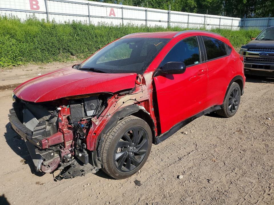 54600816 :رقم المزاد ، 3CZRU6H11NM747844 vin ، 2022 Honda Hr-v مزاد بيع