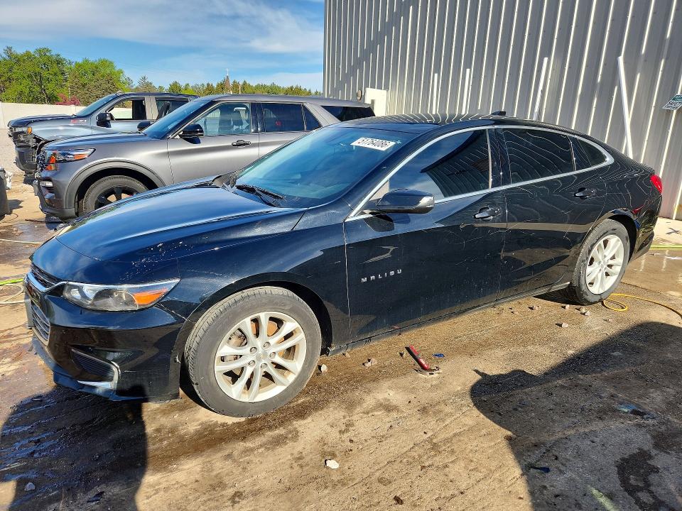 51764086 :رقم المزاد ، 1G1ZE5ST2HF248748 vin ، 2017 Chevrolet Malibu مزاد بيع