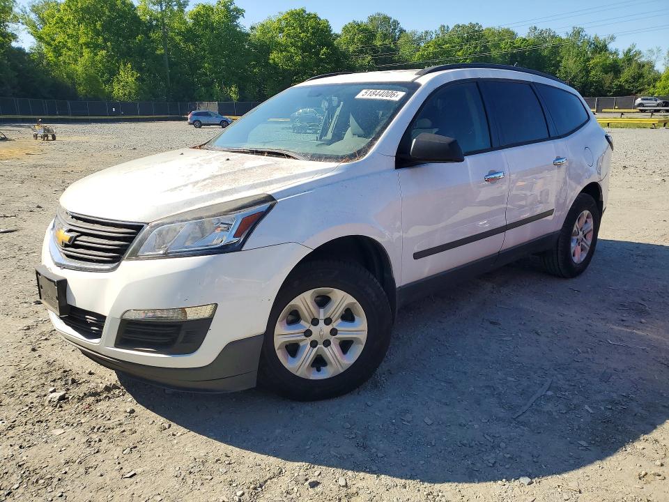 51844006 :رقم المزاد ، 1GNKVFED4HJ167872 vin ، 2017 Chev Traverse مزاد بيع