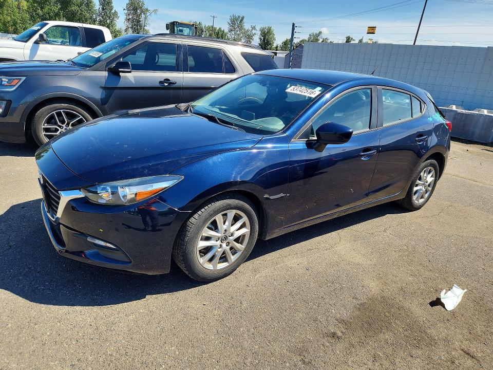 2017 Mazda 3 მანქანა იყიდება აუქციონზე, vin: JM1BN1K78H1122234, აუქციონის ნომერი: 53742516