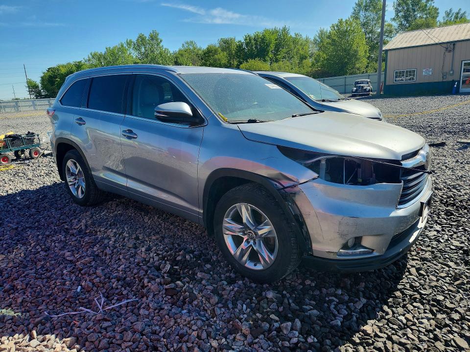Aukcja sprzedaży 2016 Toyota Highlander, vin: 5TDDKRFH9GS327663, numer aukcji: 53448906