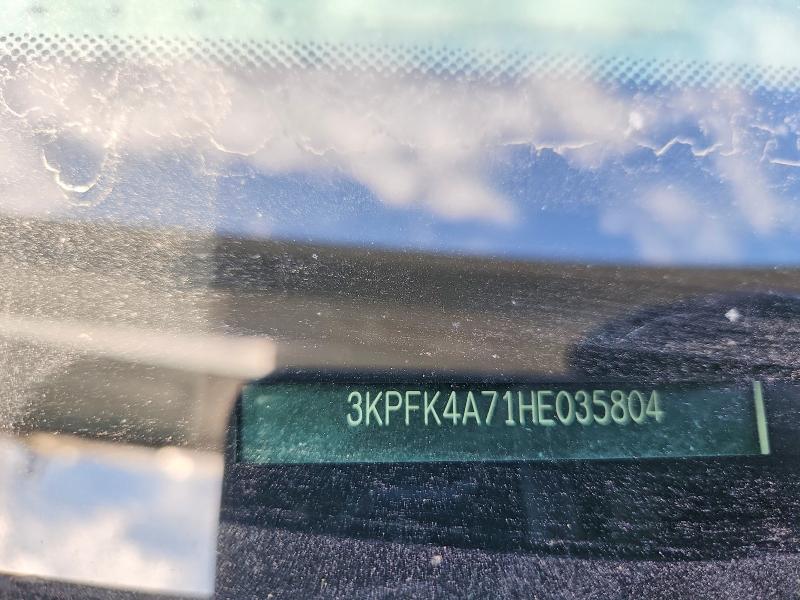 2017 Kia Forte მანქანა იყიდება აუქციონზე, vin: 3KPFK4A71HE035804, აუქციონის ნომერი: 52417956