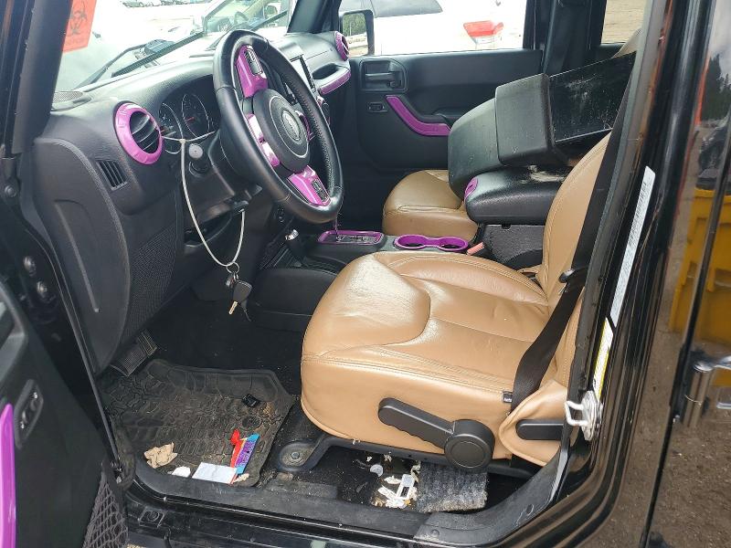 Продажа на аукционе авто 2017 Jeep Wrangler Unlimited, vin: 1C4BJWEG8HL600306, номер лота: 53921136