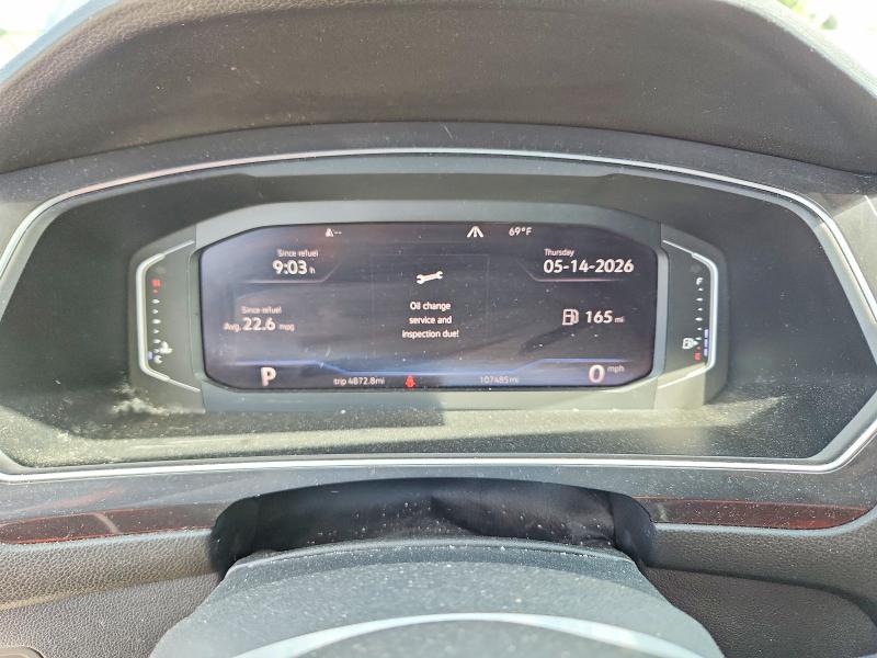 53639526 :رقم المزاد ، 3VV2B7AX8KM158417 vin ، 2019 Volkswagen Tiguan مزاد بيع