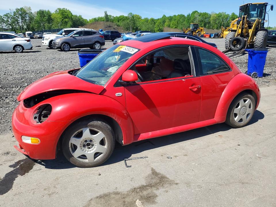 2000 Volkswagen New Beetle მანქანა იყიდება აუქციონზე, vin: 3VWCF21C5YM413702, აუქციონის ნომერი: 54595256