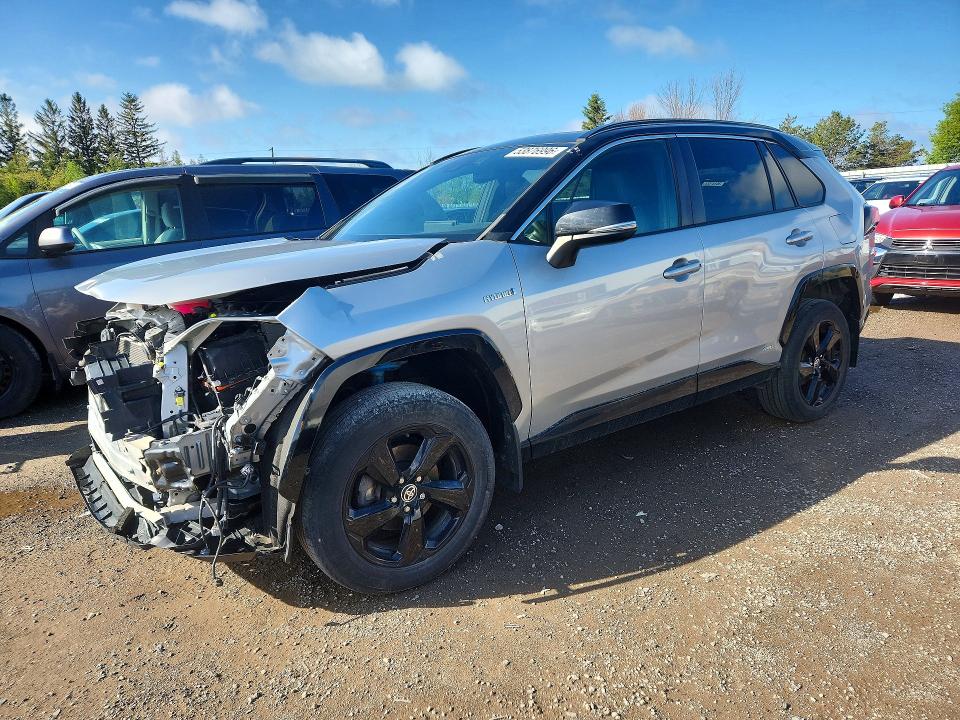53876996 :رقم المزاد ، 2T3RWRFV6MW116690 vin ، 2021 Toyota Rav4 مزاد بيع
