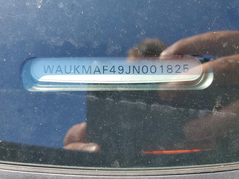 Продажа на аукционе авто 2018 Audi A4, vin: WAUKMAF49JN001825, номер лота: 54066056