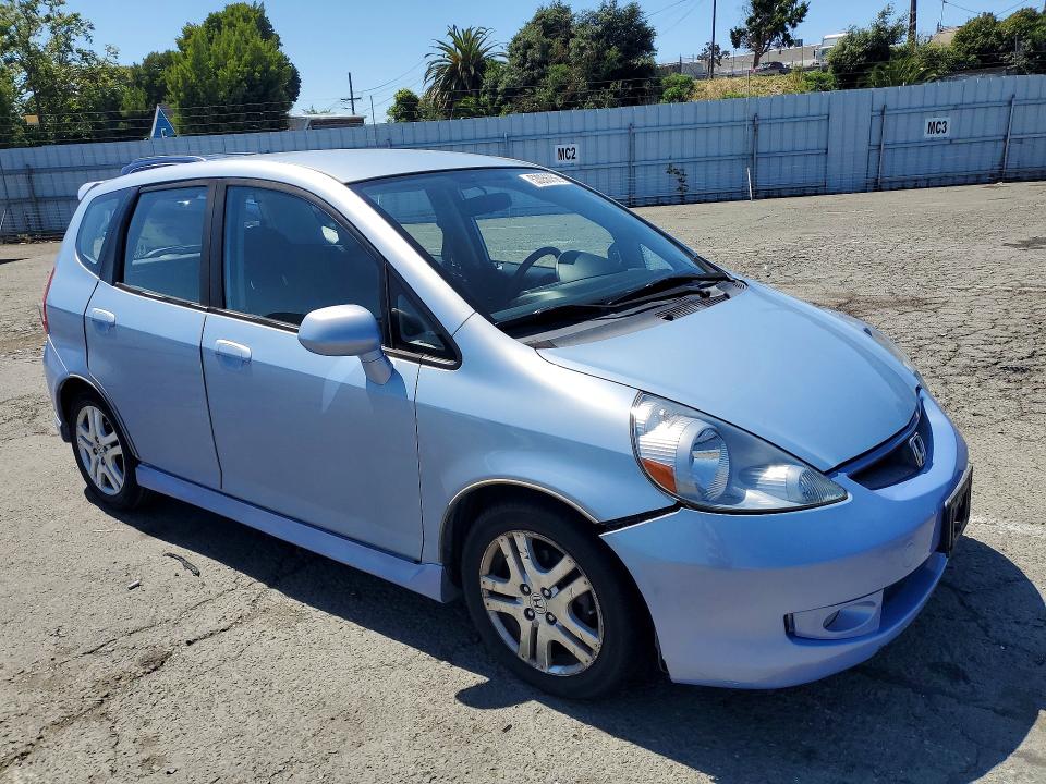 53056756 :رقم المزاد ، JHMGD38698S053940 vin ، 2008 Honda Fit مزاد بيع