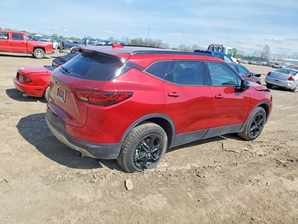 53063016 :رقم المزاد ، 3GNKBJR42PS219549 vin ، 2023 Chevrolet Blazer مزاد بيع