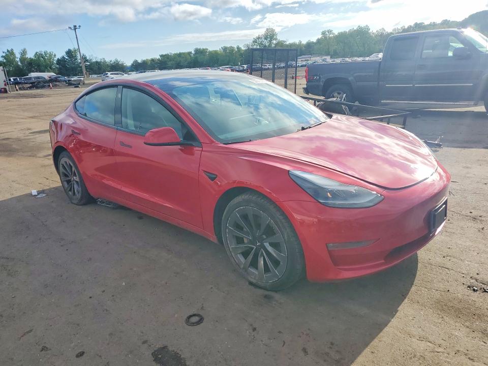 Продажа на аукционе авто 2021 Tesla Model 3, vin: 5YJ3E1EB4MF079632, номер лота: 53573686