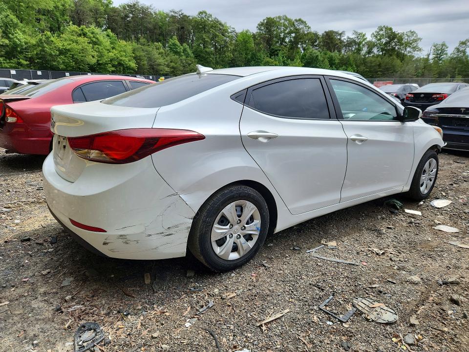 53647396 :رقم المزاد ، 5NPDH4AE8GH738556 vin ، 2016 Hyundai Elantra مزاد بيع