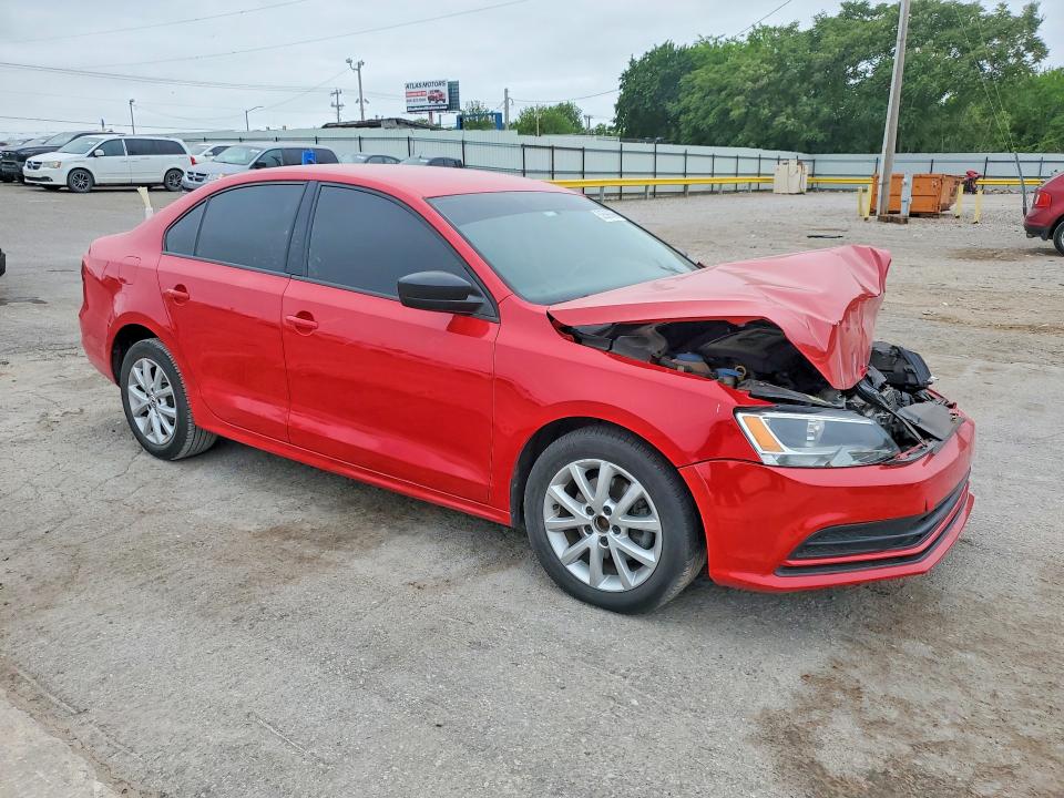 52599866 :رقم المزاد ، 3VWD17AJ1FM259212 vin ، 2015 Volkswagen Jetta مزاد بيع