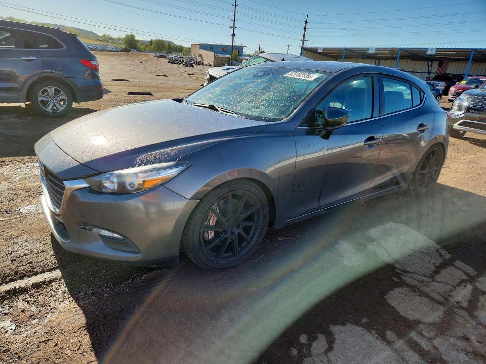 2018 Mazda 3 მანქანა იყიდება აუქციონზე, vin: 3MZBN1L34JM257633, აუქციონის ნომერი: 52702136