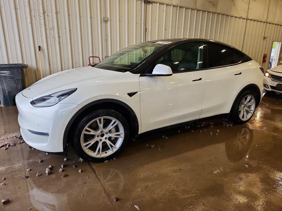 52768096 :رقم المزاد ، 5YJYGDEE0MF190416 vin ، 2021 Tesla Model Y مزاد بيع