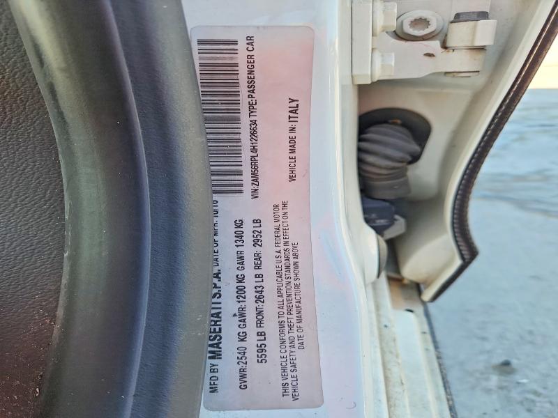 Продажа на аукционе авто 2017 Maserati Quattroporte, vin: ZAM56RPL4H1226634, номер лота: 53121586