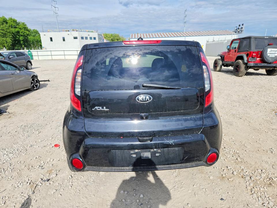 2016 Kia Soul მანქანა იყიდება აუქციონზე, vin: KNDJP3A52G7308722, აუქციონის ნომერი: 53735046