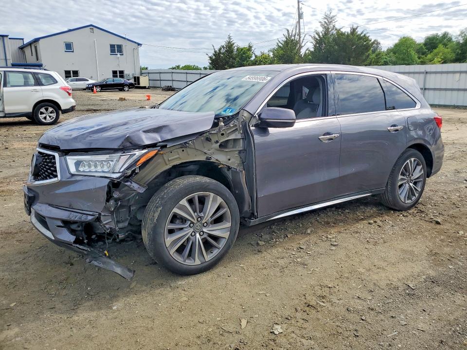 2018 Acura Mdx მანქანა იყიდება აუქციონზე, vin: 5J8YD4H54JL010126, აუქციონის ნომერი: 54996906