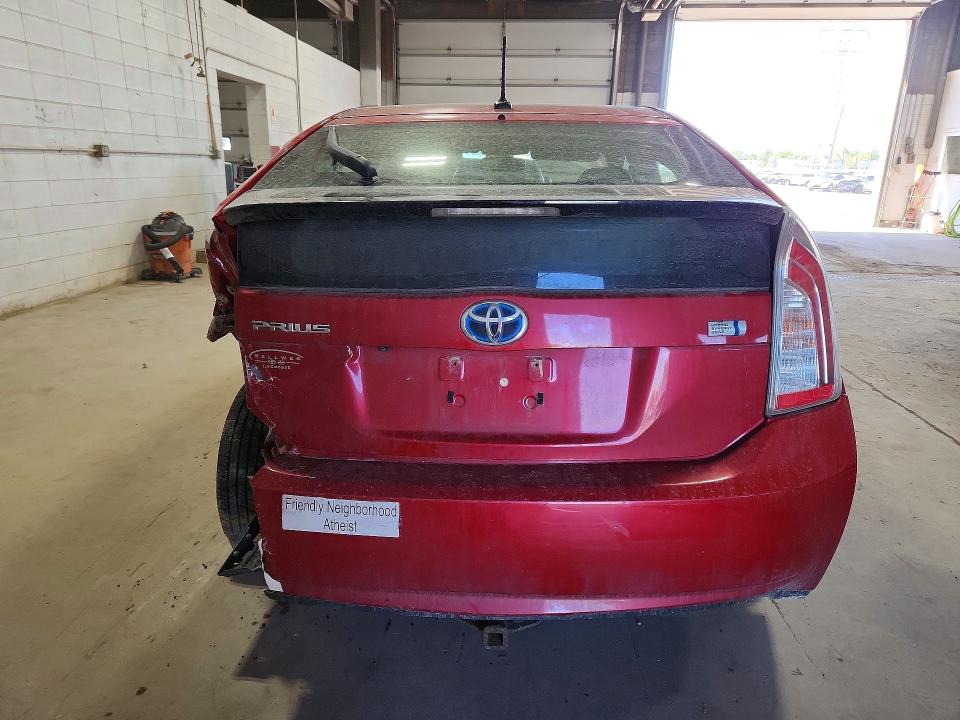 2013 Toyota Prius მანქანა იყიდება აუქციონზე, vin: JTDKN3DU9D5610884, აუქციონის ნომერი: 53073096