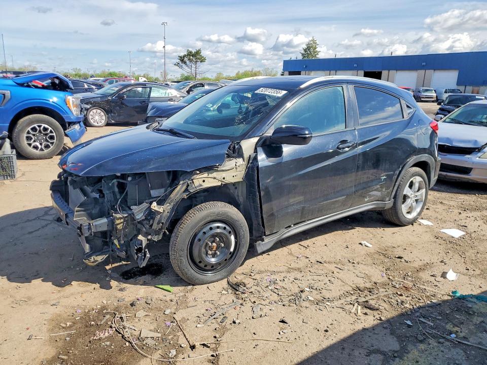 2017 Honda Hr-v მანქანა იყიდება აუქციონზე, vin: 3CZRU6H76HM724407, აუქციონის ნომერი: 52072356