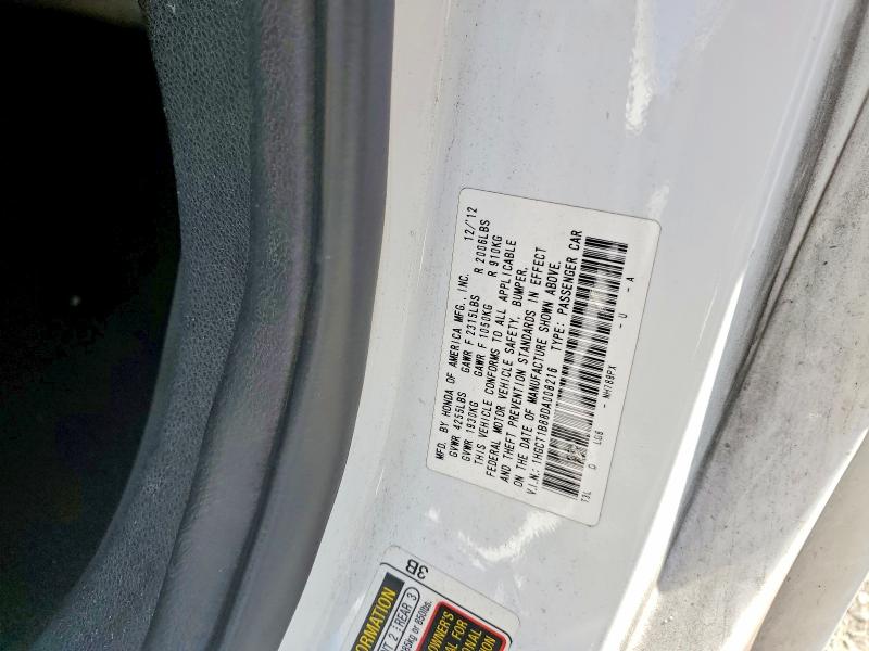 Продажа на аукционе авто 2013 Honda Accord, vin: 1HGCT1B88DA008216, номер лота: 53413986