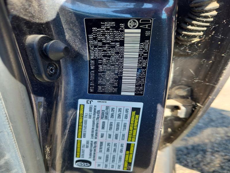 Продажа на аукционе авто 2009 Toyota Corolla, vin: 2T1BU40E99C155066, номер лота: 55098826