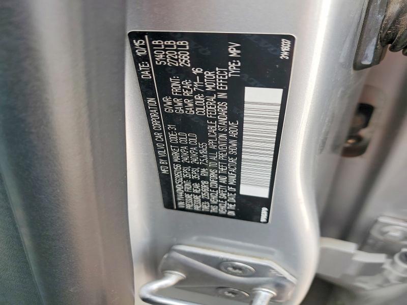 55424806 :رقم المزاد ، YV440MDK5G2850156 vin ، 2016 Volvo Xc60 مزاد بيع