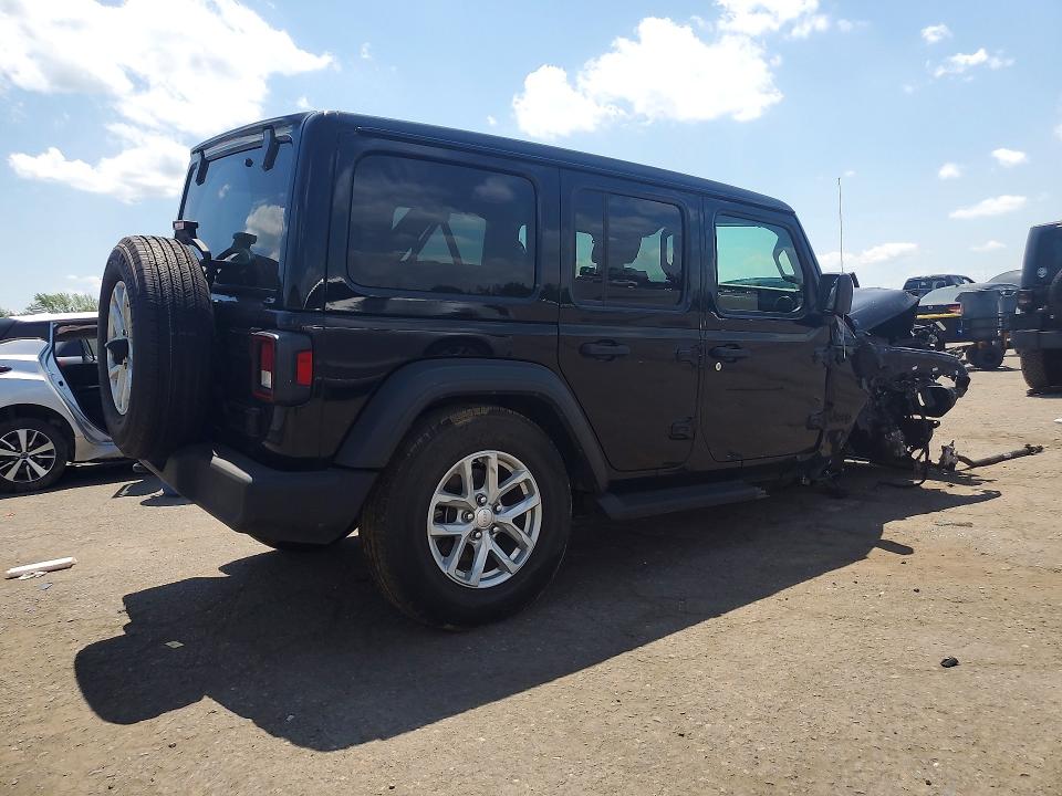 53776736 :رقم المزاد ، 1C4HJXDG5PW619944 vin ، 2023 Jeep Wrangler مزاد بيع