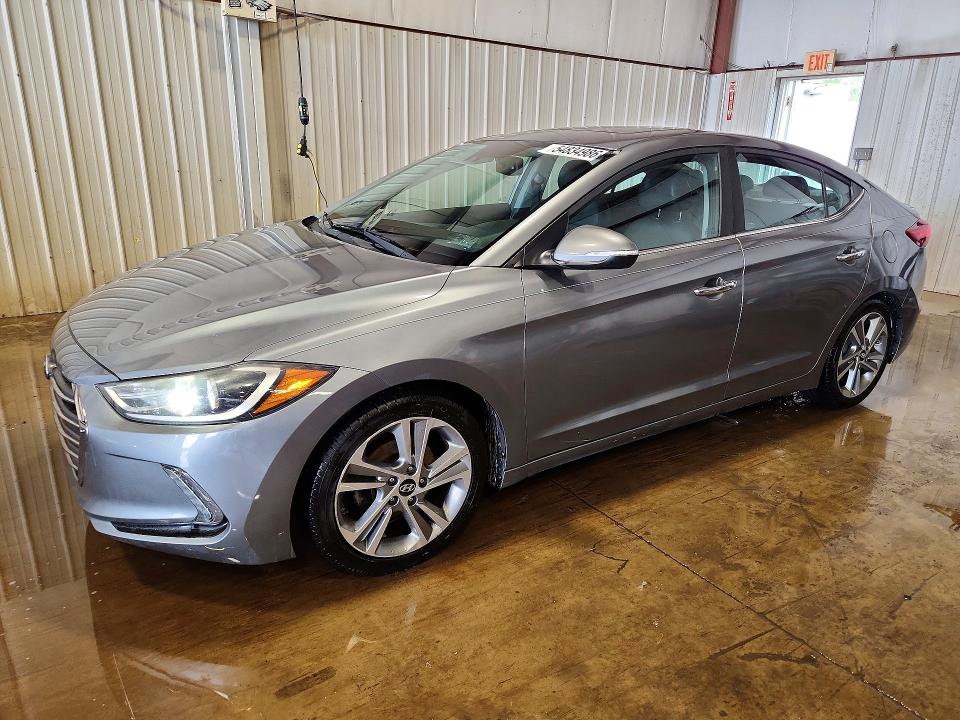 2017 Hyundai Elantra მანქანა იყიდება აუქციონზე, vin: KMHD84LF0HU225293, აუქციონის ნომერი: 54834986