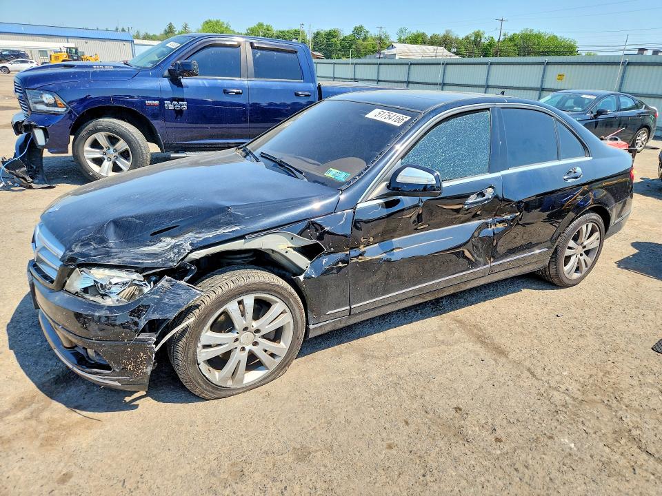 Продажа на аукционе авто 2008 Mercedes-benz C, vin: WDDGF81X58F067179, номер лота: 51754166