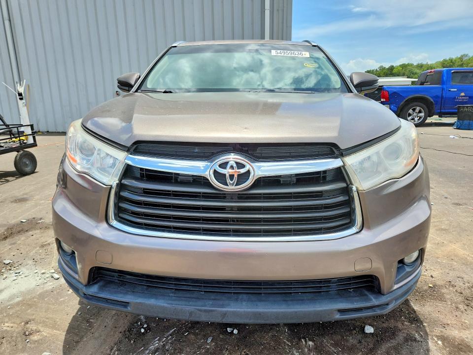 Aukcja sprzedaży 2015 Toyota Highlander, vin: 5TDKKRFH7FS046872, numer aukcji: 54959636