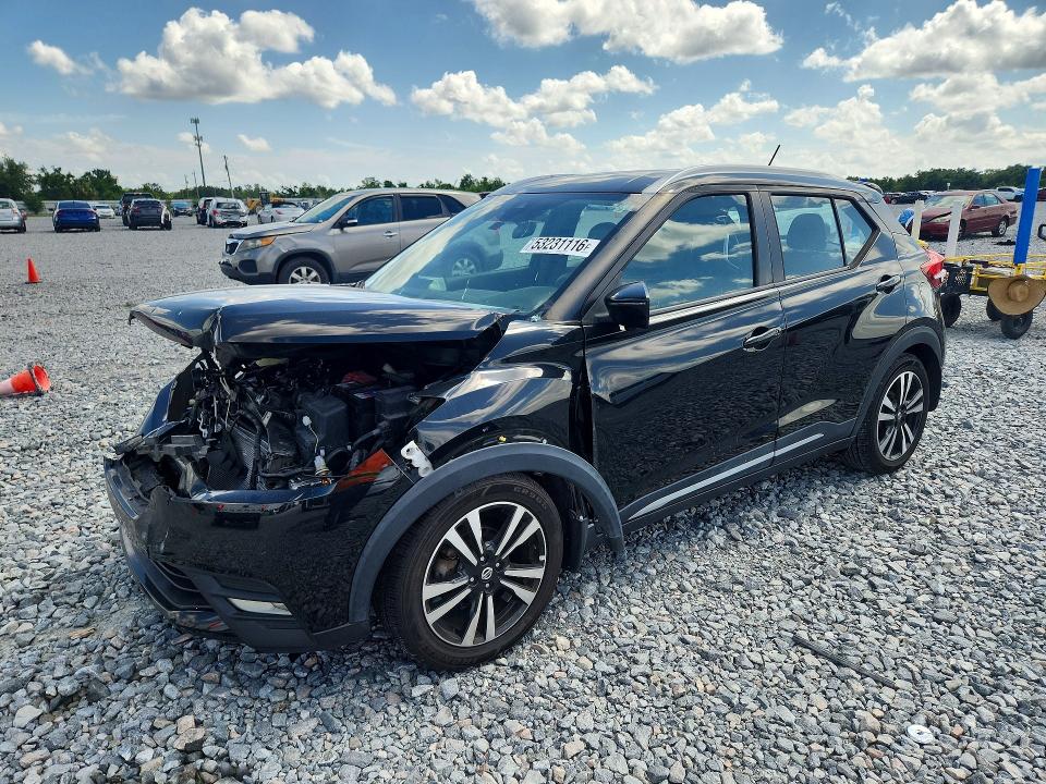 53231116 :رقم المزاد ، 3N1CP5DV5LL500998 vin ، 2020 Nissan Kicks مزاد بيع