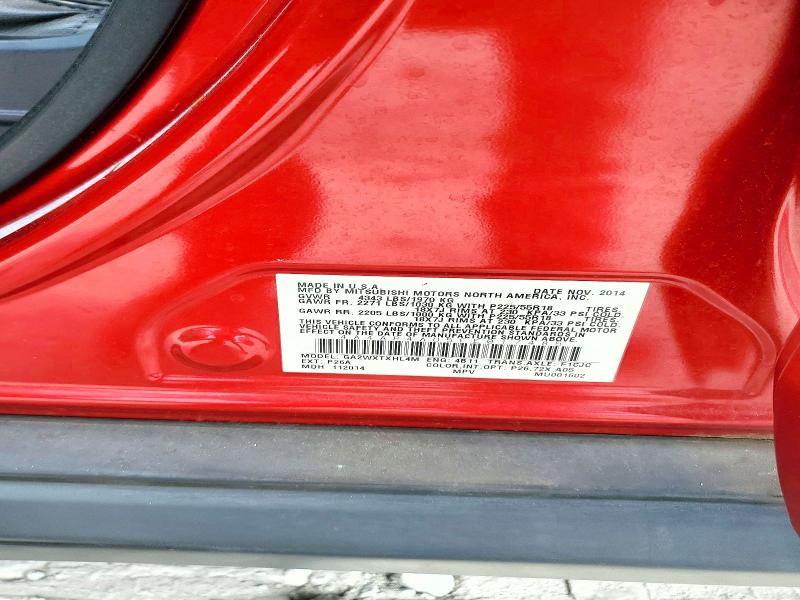 Aukcja sprzedaży 2015 Mitsubishi Outlander Sport, vin: 4A4AP4AU5FE017485, numer aukcji: 54541936