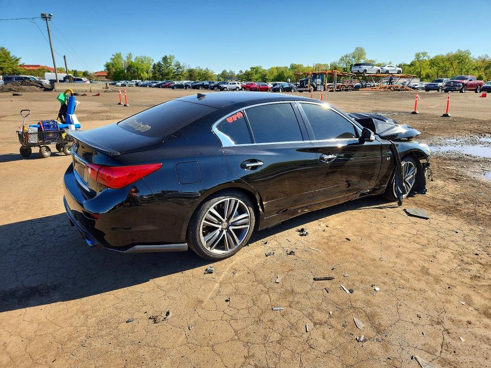 2015 Infiniti Q50 მანქანა იყიდება აუქციონზე, vin: JN1BV7AR5FM400186, აუქციონის ნომერი: 53052776