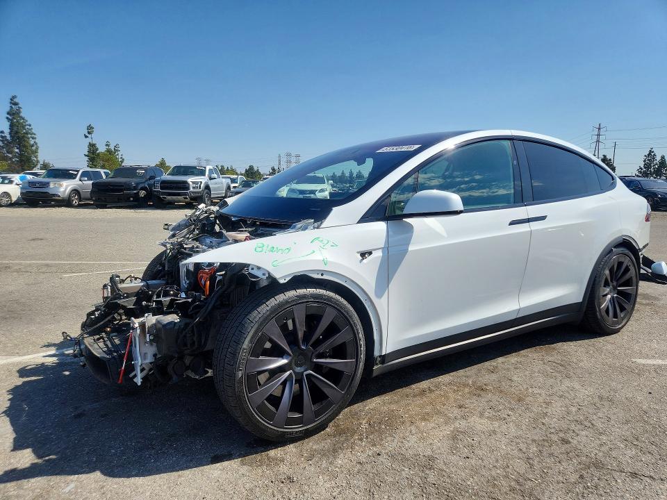 Продажа на аукционе авто 2022 Tesla Model X, vin: 7SAXCBE53NF329793, номер лота: 51530416