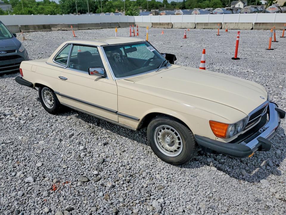 1983 Mercedes-benz 380 მანქანა იყიდება აუქციონზე, vin: WDBBA45A1DB022791, აუქციონის ნომერი: 54683836