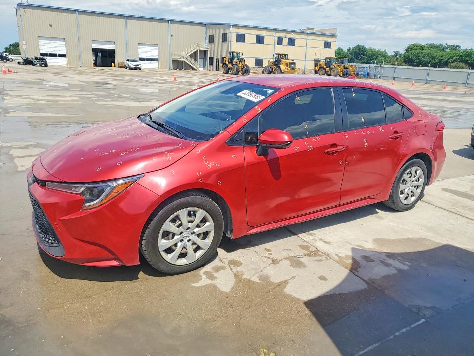 53992556 :رقم المزاد ، JTDEPMAEXMJ136414 vin ، 2021 Toyota Corolla مزاد بيع