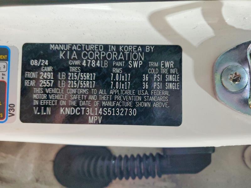 2025 Kia Niro მანქანა იყიდება აუქციონზე, vin: KNDCT3L14S5132730, აუქციონის ნომერი: 52812836