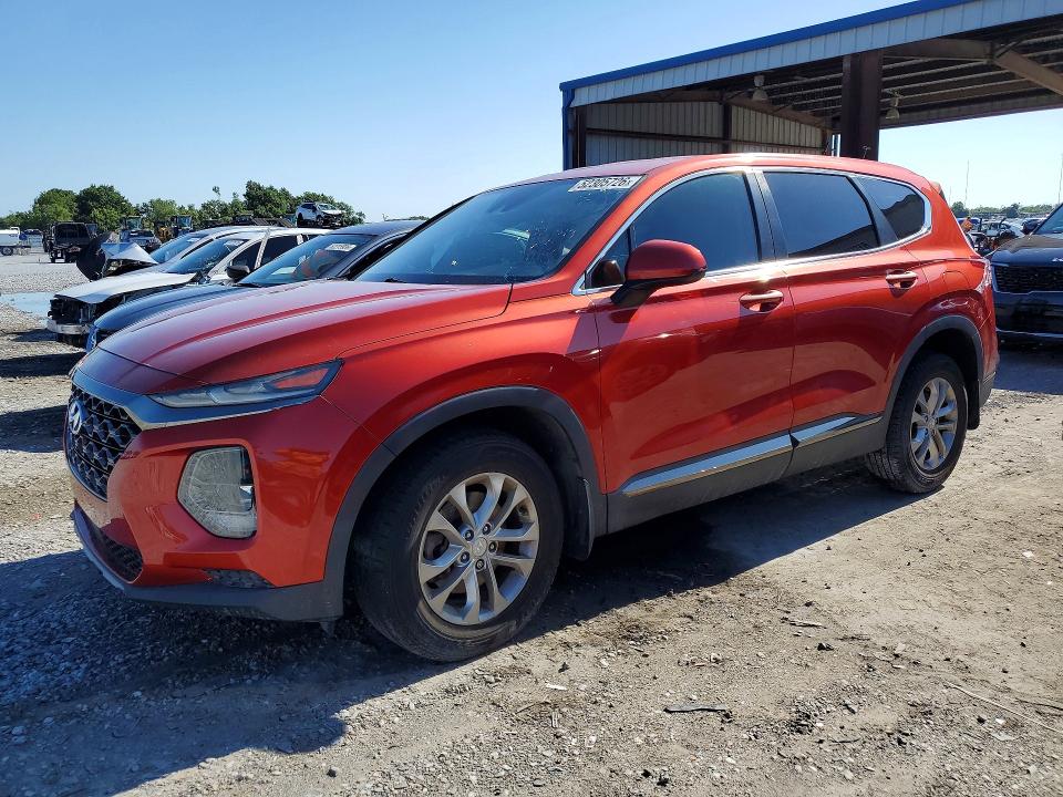 52305726 :رقم المزاد ، 5NMS23AD8KH104664 vin ، 2019 Hyundai Santa Fe مزاد بيع