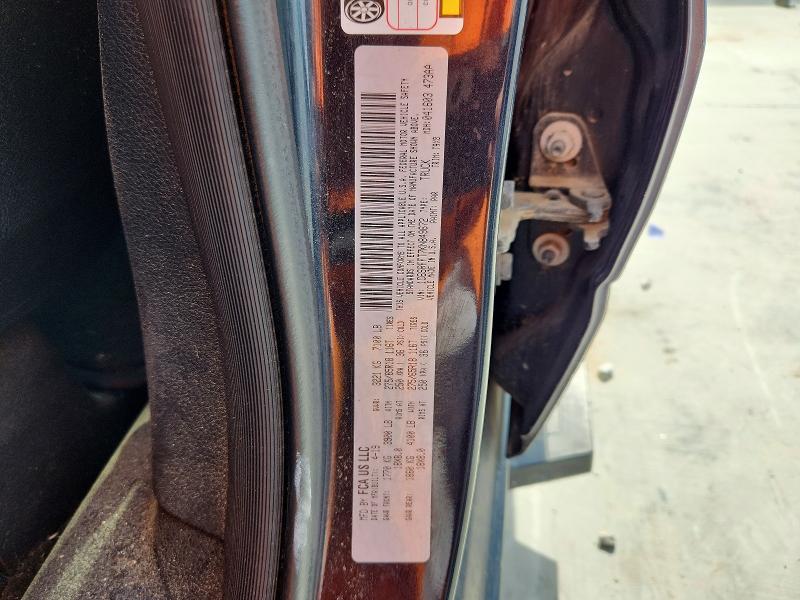 55587836 :رقم المزاد ، 1C6SRFFT7KN849672 vin ، 2019 Ram 1500 مزاد بيع