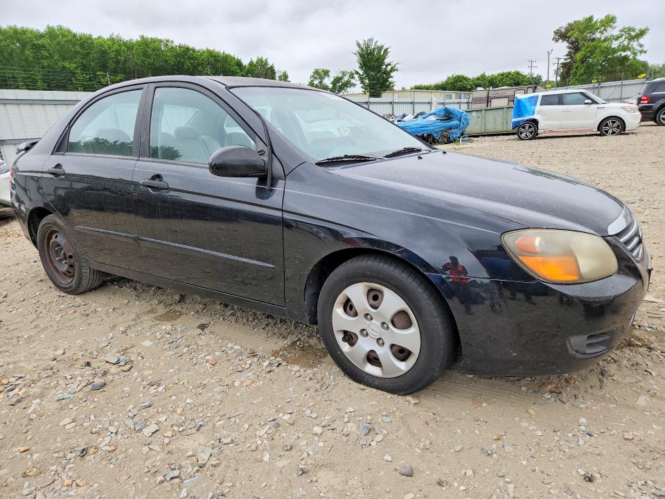 Продаж на аукціоні авто 2009 Kia Spectra, vin: KNAFE221295626255, номер лоту: 52475436