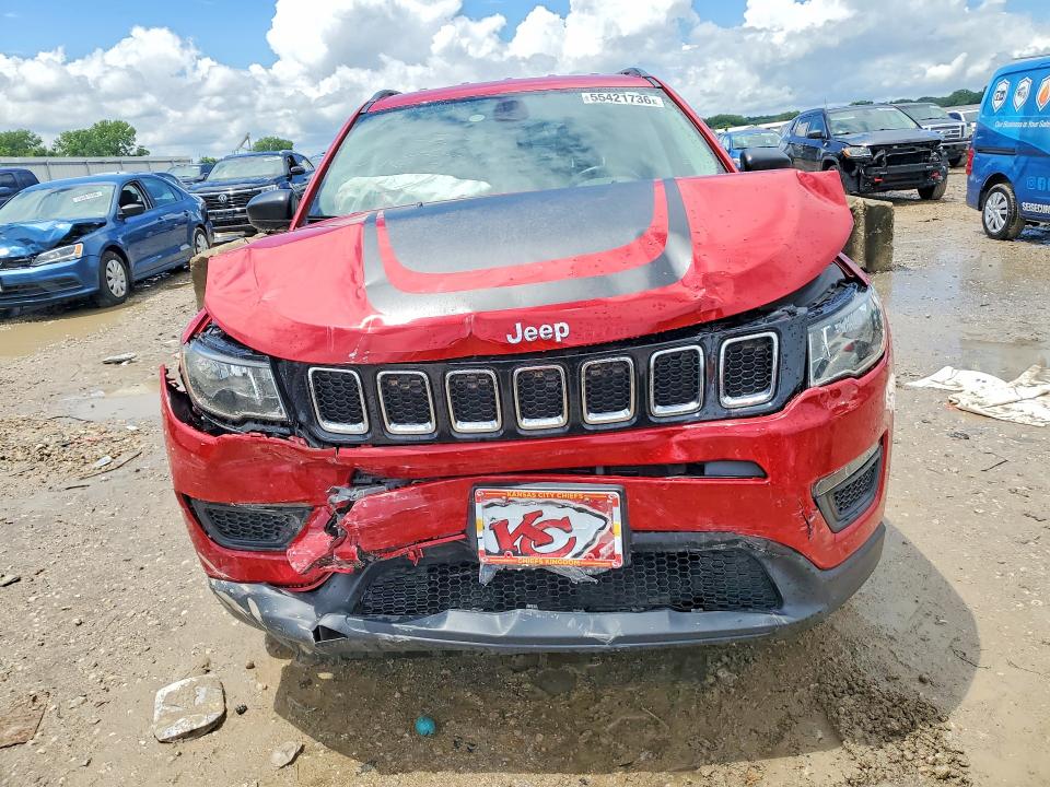 Aukcja sprzedaży 2018 Jeep Compass, vin: 3C4NJCAB4JT186473, numer aukcji: 55421736